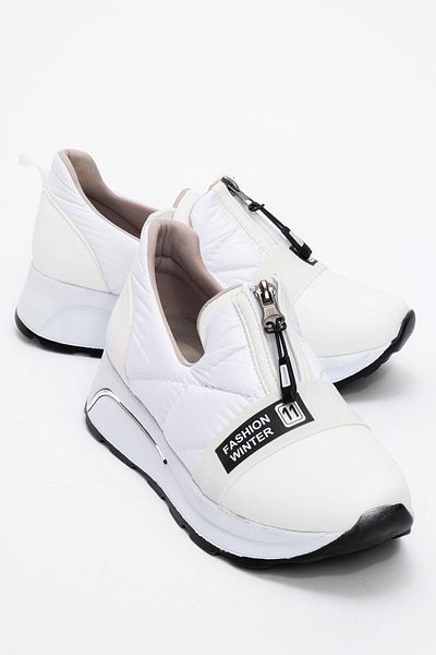 Ccway ALB ALB Pantofi casual de damă cu fermoar