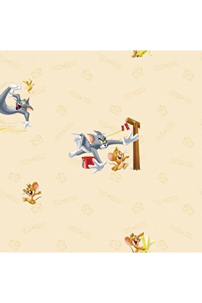 Adawall 8925 Serisi | Tom ve Jerry Karakterli Duvar Kağıdı / 10,6m2
