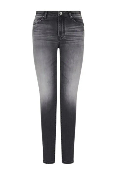 Armani Exchange Kadın Pantalon Gri Denim