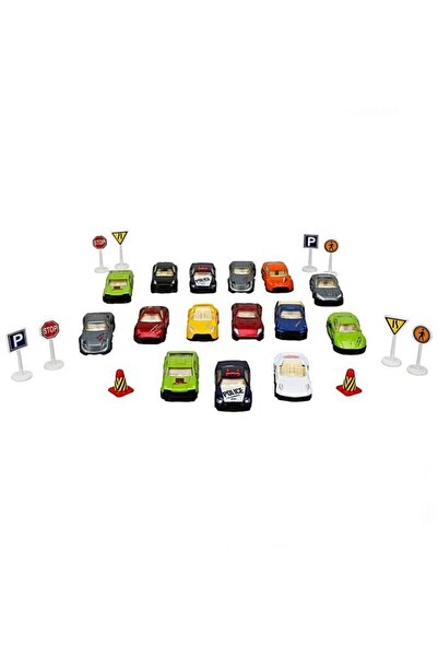 TOYFEST 15 Piece Metal Car Set