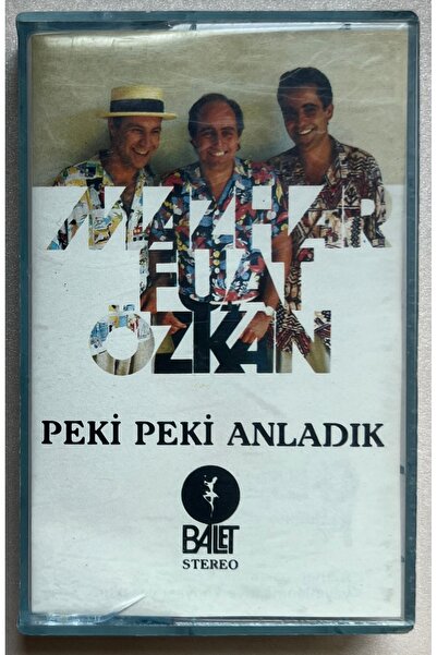 BALET MÜZİK Mazhar Fuat Özkan Peki Peki Anladık Cassette (Original 1986 Semes...