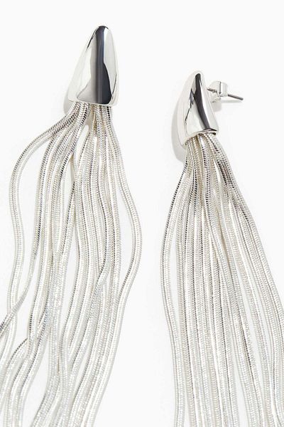 H&M Snake chain earrings