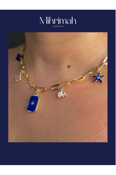 MODA Kuzey Yıldızı Charm Çelik Kolye