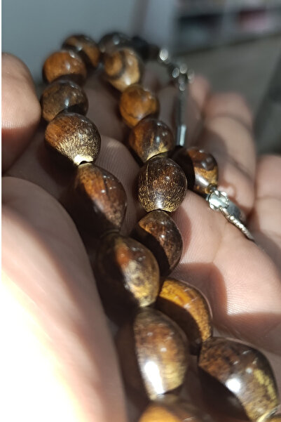 TAŞÇIZADE Oud Wood Natural Wood Efe Rosary (12*16 mm)