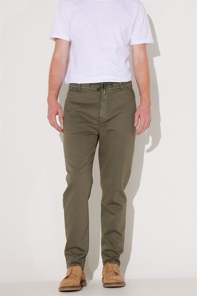 Lee Khaki Flexible Slim Fit Jogger Pants - Normal Waist