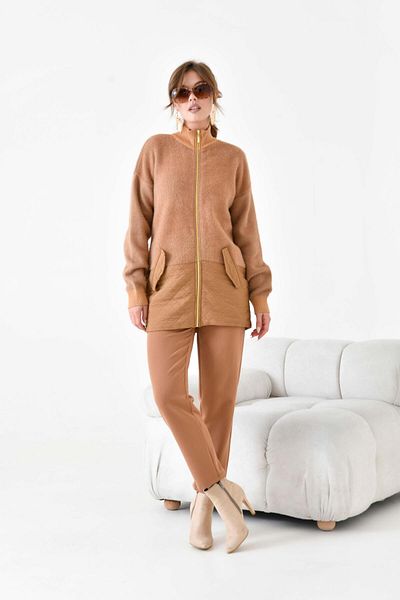 FTZ WOMEN Women's Quilted Detailed Short Cap Biscuit 20875