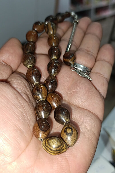 TAŞÇIZADE Oud Wood Natural Wood Efe Rosary (12*16 mm)