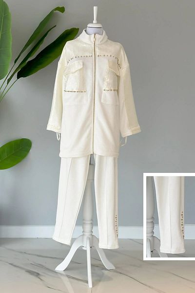 Missemramiss Missemramis Jacquard Garni Βαμβακερό Σετ