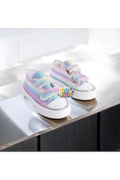 BATALLI Rainbow Patterned Orthopedic Children's Shoes - Lighted