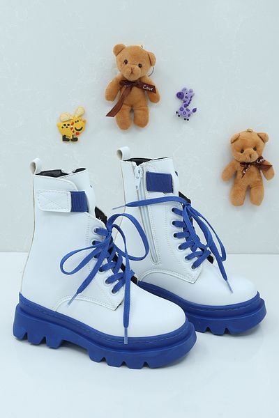 Moda Lime Unisex Children's Winter Boots - Warm, Lined, Chunky Non-Slip and Comfortable Sole