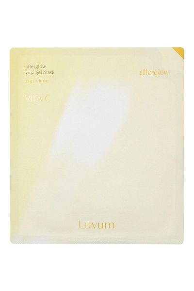 LUVUM Transparent Korean Mask Yuja Brightening Calming Repair Yuja Gel Mask