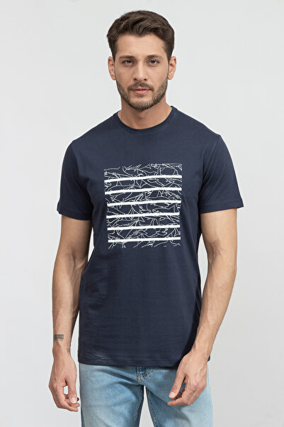 Stamati's Erkek Bisiklet Yaka T-shirt03smc3617002