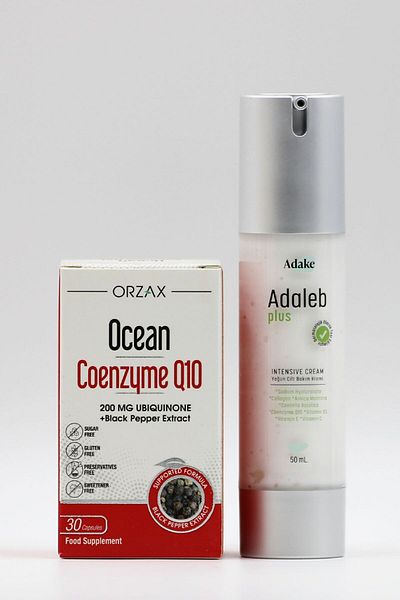 Ocean Coenzyme Q10 200Mg 30 Capsules Adaleb Plus Cream