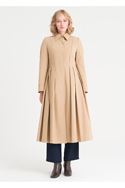 Armağan Pileli ve Kemerli Trençkot