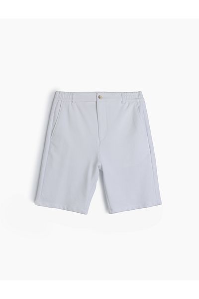 Koton Κοντό σορτς τσέπης Chino Cotton Blended