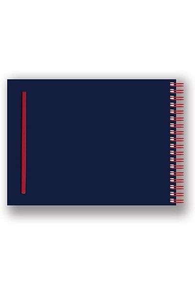 Le Color Drawing Sketchbook Spiral 120 Gr96 PagesNavy Blue