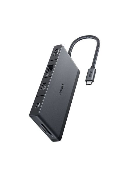 Anker 552 USB-C Hub | 9-in- | 4K HDMI| Color Black