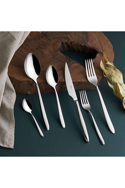 AROW Santa 12 Person 72 Piece Fork Spoon Knife Set