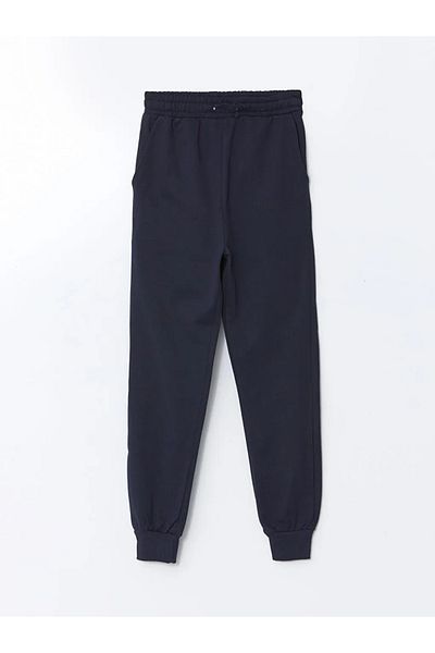LC Waikiki LCW Παιδική φόρμα για κορίτσια με λαιμόκοψη Navy Blue
