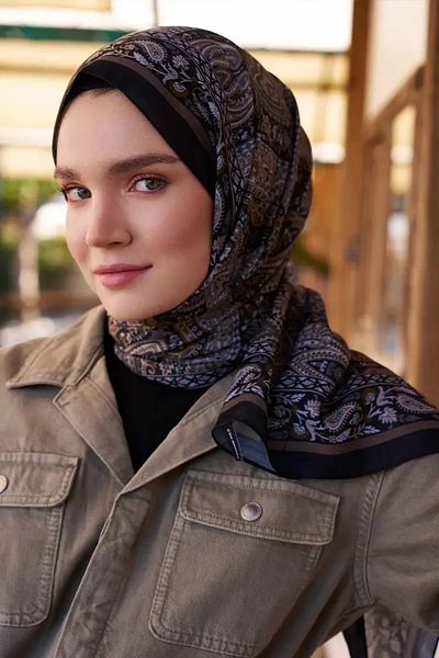 Madame Polo Sahara Mystic Collection - Μπεζ και Μαύρο