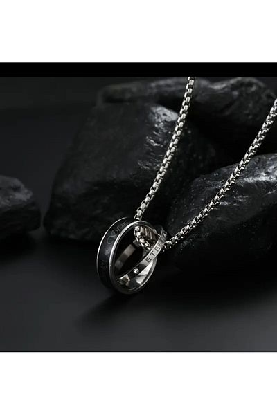 JORG ZENN Men's Steel Necklace