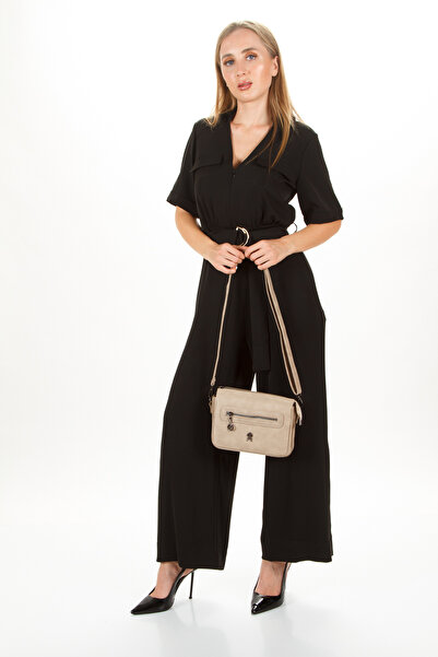 Newish Women's Multi-Compartment Crossbody Shoulder Bag