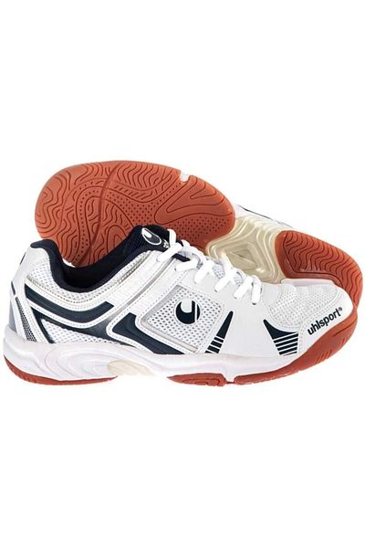 UHLSPORT Unisex White Volleyball Indoor Shoes
