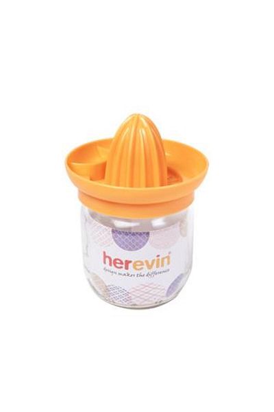 Herevin 425 Cc Peach Lid Lemon and Orange Juicer