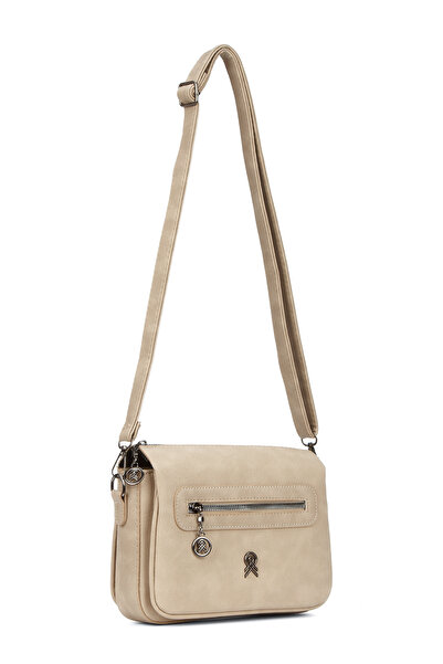 Newish Women's Multi-Compartment Crossbody Shoulder Bag