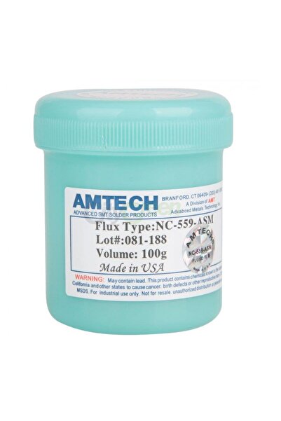 Amtech NC-559-ASM BEYAZ RENK KREM FLUX 100G