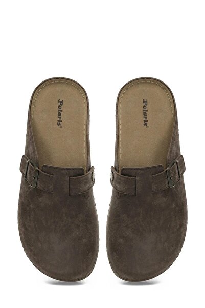 Polaris 608118.M Kahverengi Erkek Sabo Terlik