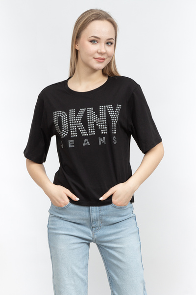 Dkny Kadın Bisiklet Yaka T-shirte3ıtcusb