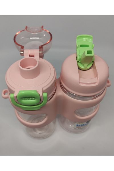 Shotay Double Eyed 900ml Tritan Flask Pink