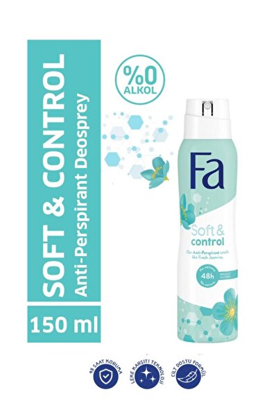 Fa Soft & Control Kadın Deo Sprey 150 Ml