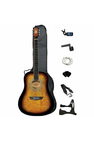 Washburn WSHAGPAKQTTB Exclusive Akustik Gitar Paketi