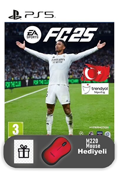 EA Sports Fc 25 Türkçe Menü Türkiye Ligi Ps5 Oyun Filigranlı (M220 MOUSE HEDİ...