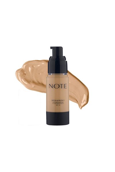 NOTE Note Detox And Protect Foundation 05 Pump - Honey Beige
