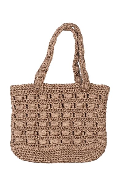 Hazem Tasarım Makrome Örgü Çanta | Dekoratif El Örgüsü Çanta