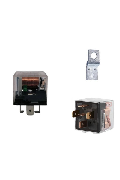 Inwells (10 ADET) Mini Role 12v, 5 Uçlu, 40 A, Far, Korna, Fan, Lpg Rolesi (011010)