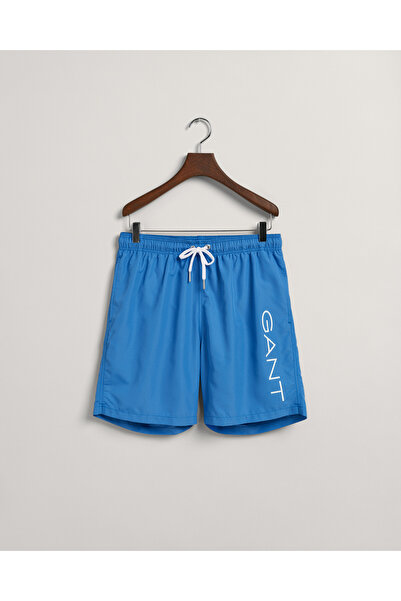 Gant Erkek Mavi Logolu Mayo Şort
