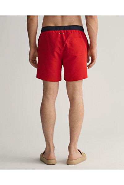 Gant Erkek Kırmızı Mayo Şort