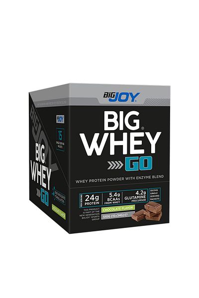 Bigjoy Sports Big Whey Go - Chocolate Aroma Powder Single 15 Serving Sachet