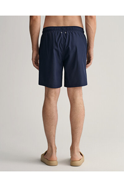 Gant Erkek Lacivert Logolu Mayo Şort