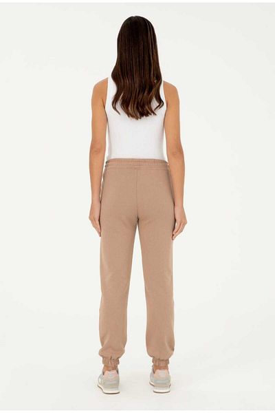 U.S. Polo Assn. Pantaloni de trening maro deschis pentru femei
