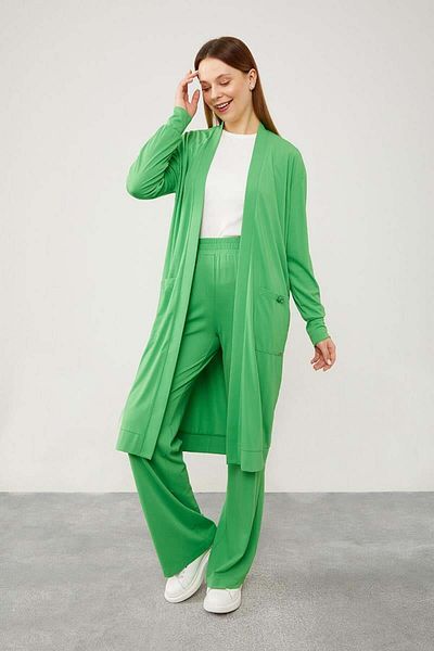 Levidor Button Detailed Trousers Double Suit