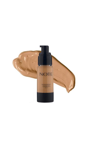 NOTE Note Detox And Protect Foundation 102 - Warm Almond