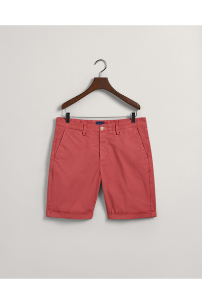 Gant Erkek Kırmızı Regular Fit Şort