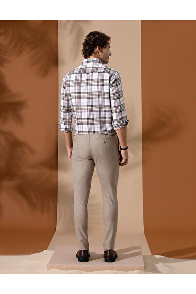 Pierre Cardin Vizon Slim Fit Kanvas Pantolon 50271294-VR052