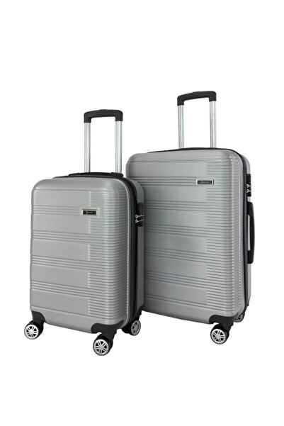 louisiana polo 2'li Valiz Seti Orta Boy - Kabin Boy Valiz 1451