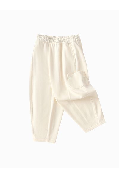 Balabala Toddler Girl Trousers|trousers Cream Whit